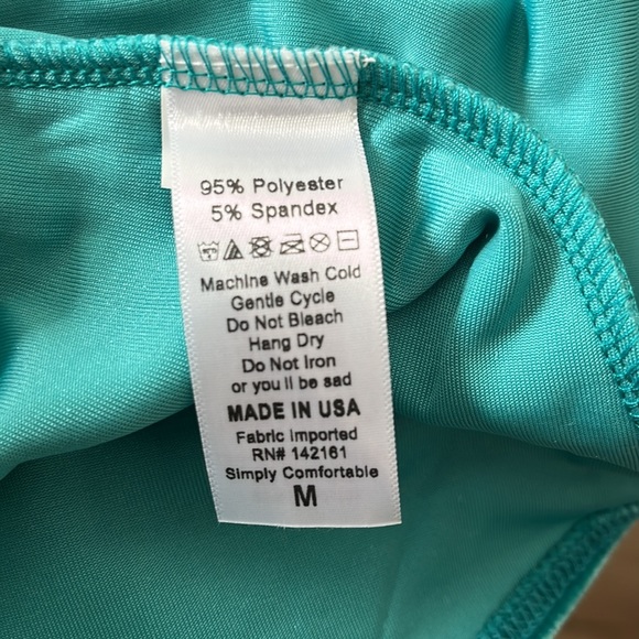 Turquoise Open Front Long Sleeve LulaRoe Robe - Picture 4 of 4